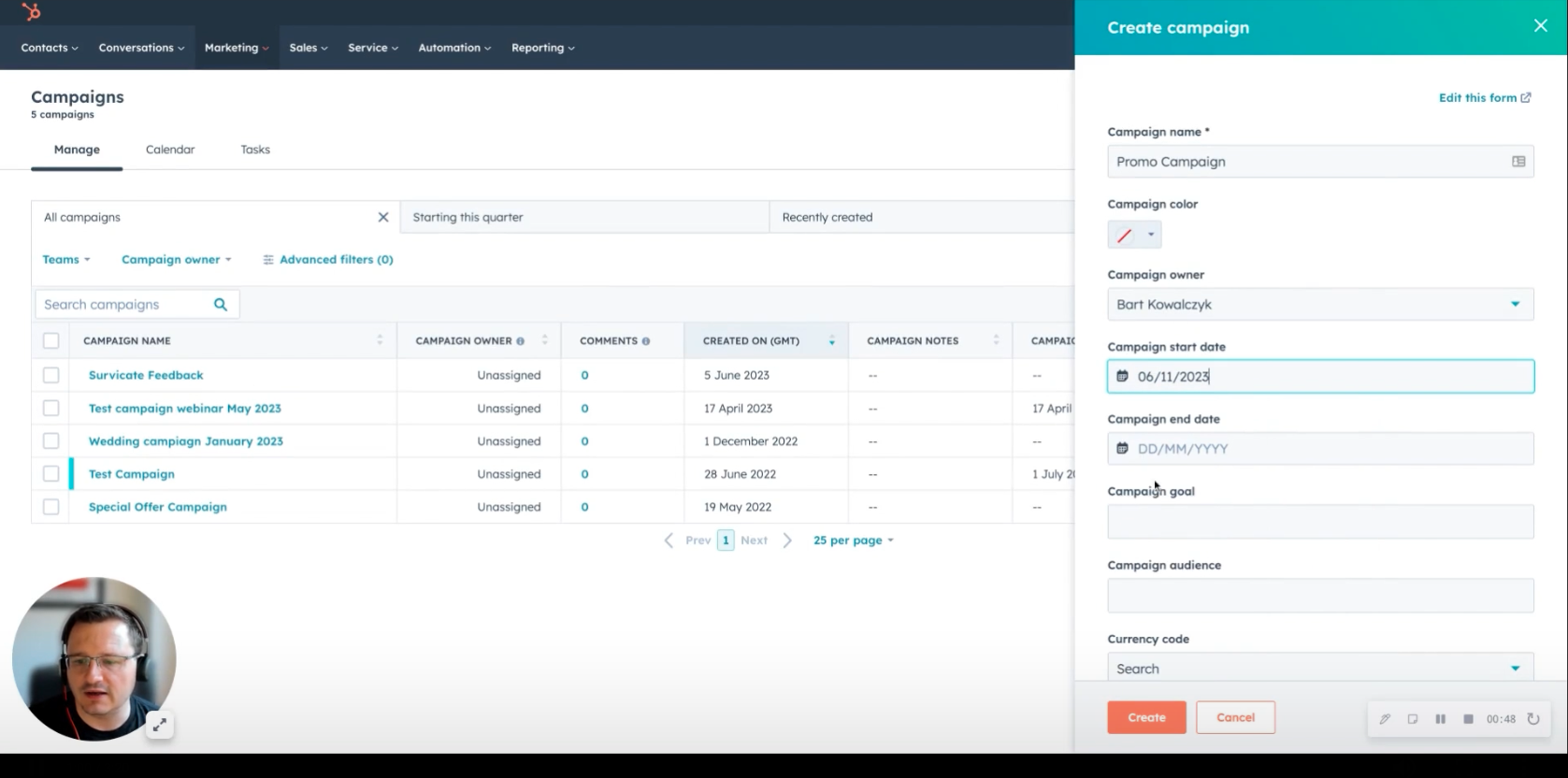 Campaigns in HubSpot, HubSpot Agency UK