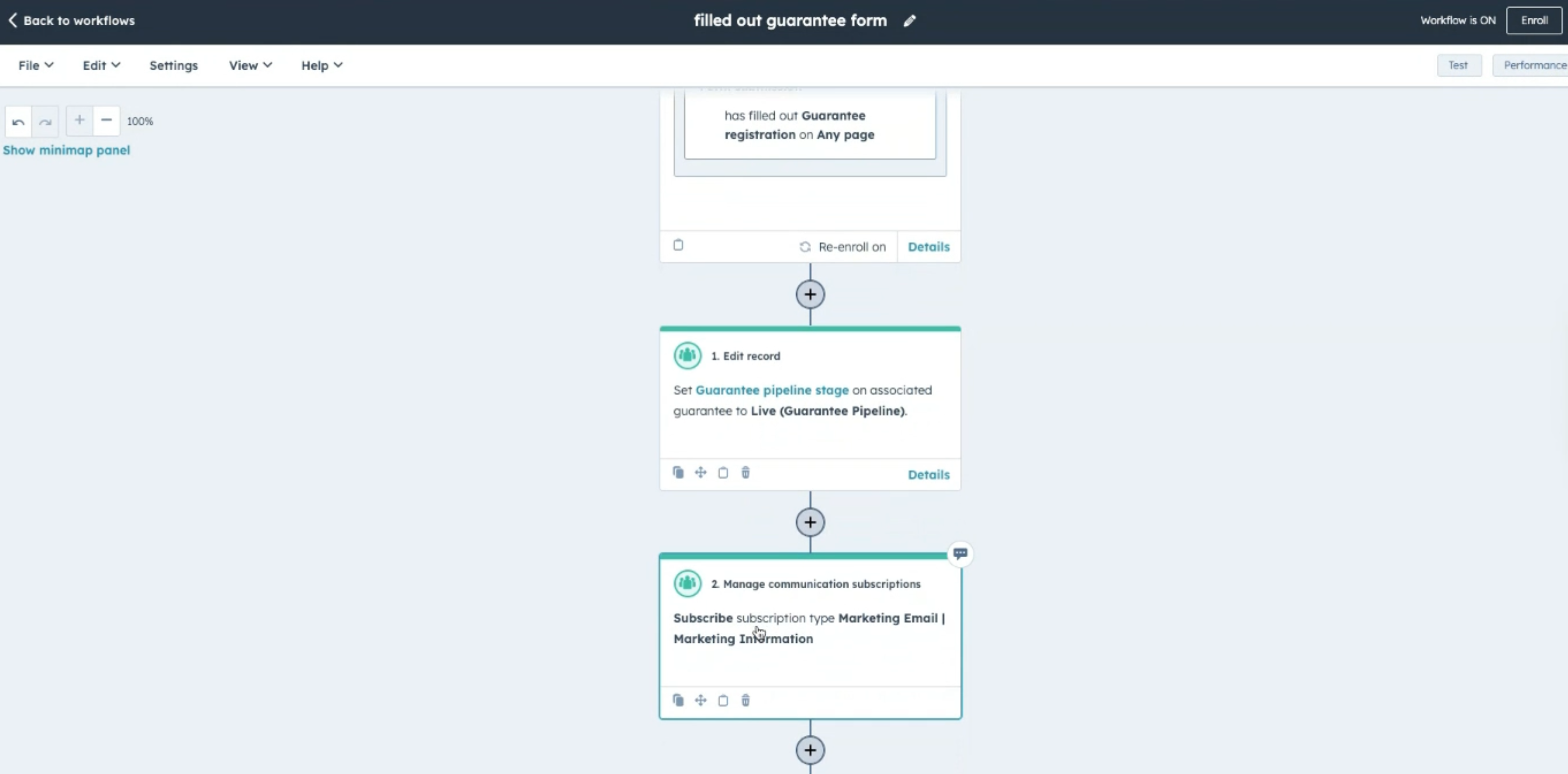 Guarantees Automation HubSpot