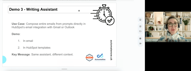 HubSpot Writing Agent AI