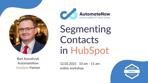 how to segment contacts in HubSpot