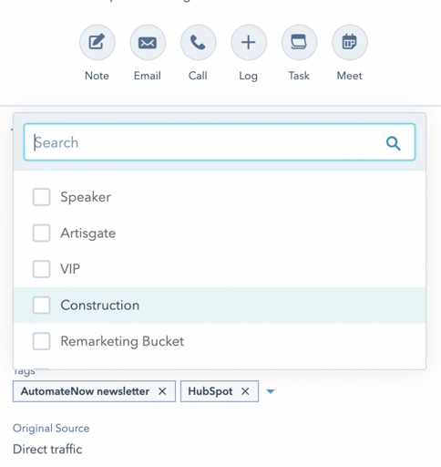 How to manage contacts in HubSpot