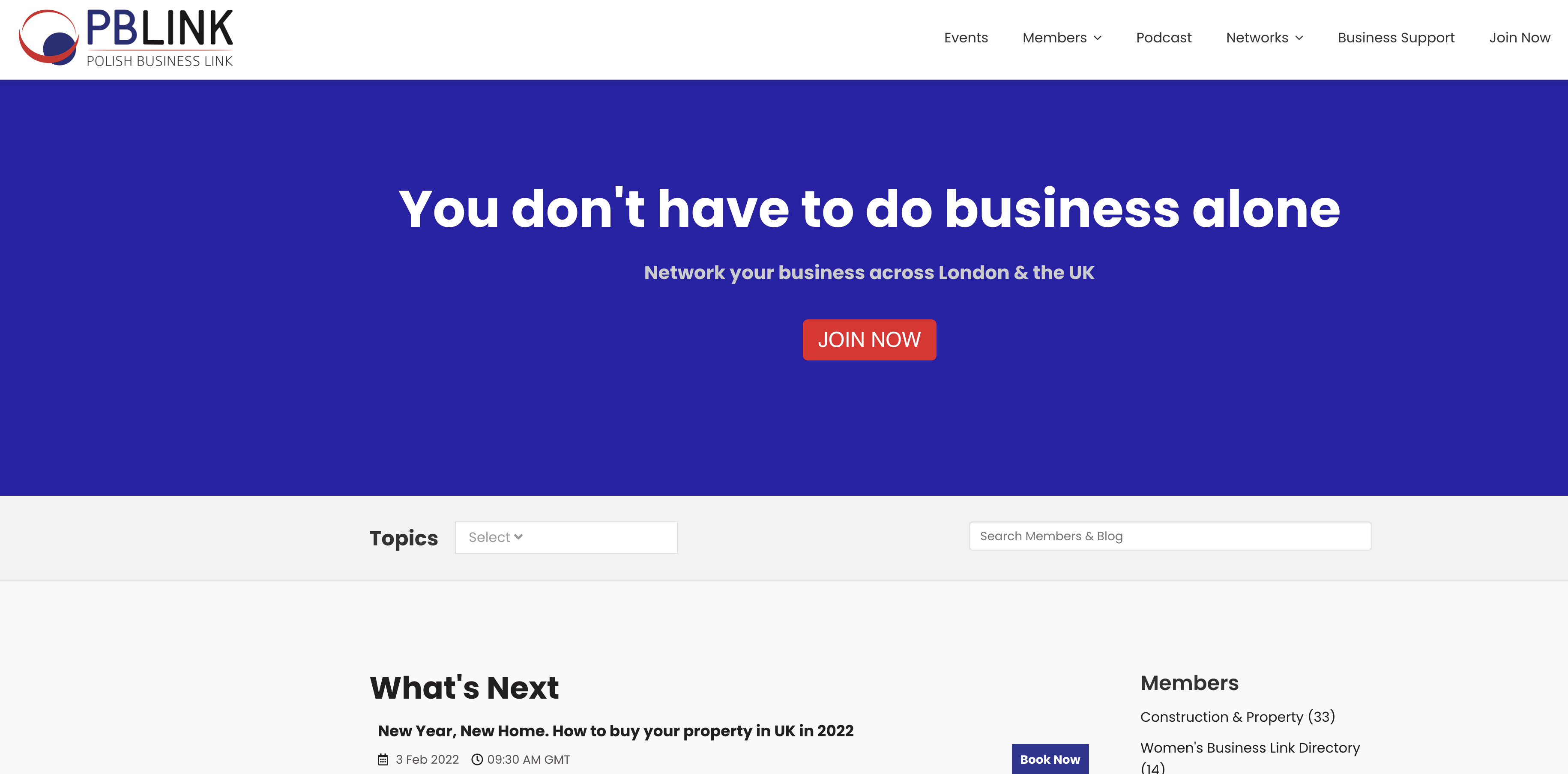 Polish Business Link Case HubSpot moving blog from Word Press