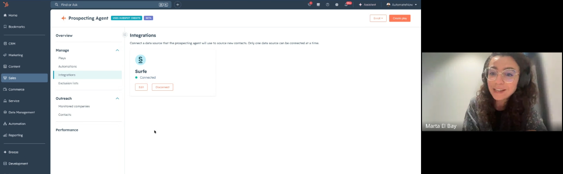 What is New in HubSpot - Marta - Prospecting Agent