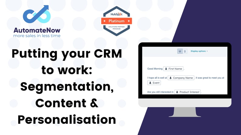 Segmentation contacts CRM