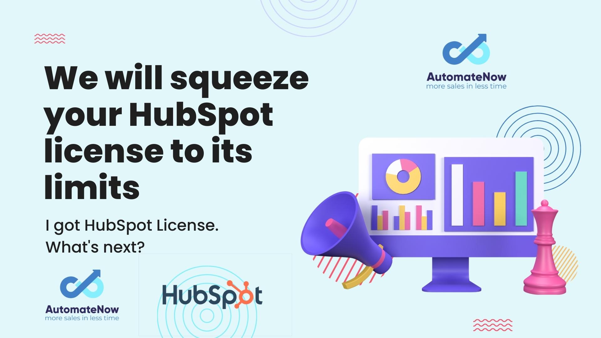 HubSpot License is not enough to be successful